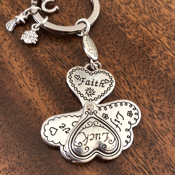 BRIGHTON GOOD LUCK hanging charm key chain - Picture 9 of 13